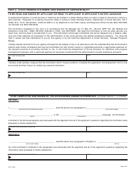 Form RS1 Refugee Resettlement Program Services Application and Assessment Information - California, Page 4