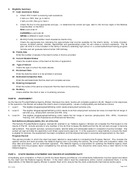 Form RS1 Refugee Resettlement Program Services Application and Assessment Information - California, Page 6
