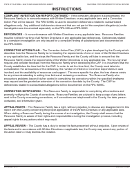 Form RFA9099C Compliant Investigation Report - Continued - California, Page 2