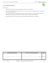 Form RFA00A Conversion - Resource Family Application - California, Page 4