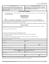 Form NA1271 Notice of Action - Denial of Home Assessment/Approval - California, Page 3