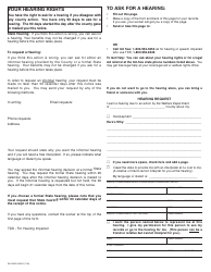 Form NA1261B Notice of Action for Kinship-Guardians Only - California, Page 2