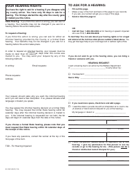 Form NA1261A Notice of Action for Approved Relatives, Non-relative Extended Family Members, Foster Family Homes, Non-related Legal Guardians or Non-minor Dependents Residing in a Supervised Independent Living Setting - California, Page 2