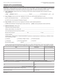 Document preview: Form LIC9141 Vendor Application/Renewal - Administrator Certification Program - California