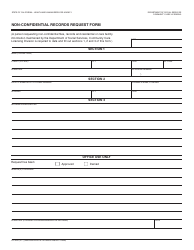 Document preview: Form LIC989A Non-confidential Records Request Form - California
