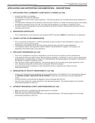 Form LIC281E &quot;Application and Supporting Documentation Checklist - Short-Term Residential Therapeutic Program&quot; - California, Page 3