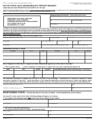 Form LIC198B Download Fillable PDF or Fill Online Out-of-State Child ...