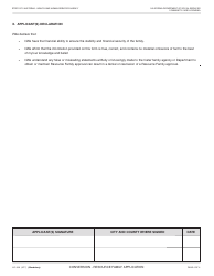 Form LIC00A Conversion - Resource Family Application - California, Page 4