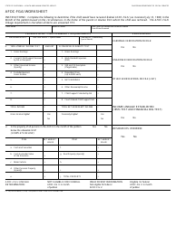 Document preview: Form FC3 Supplement A AFDC-Fg/U Worksheet - California