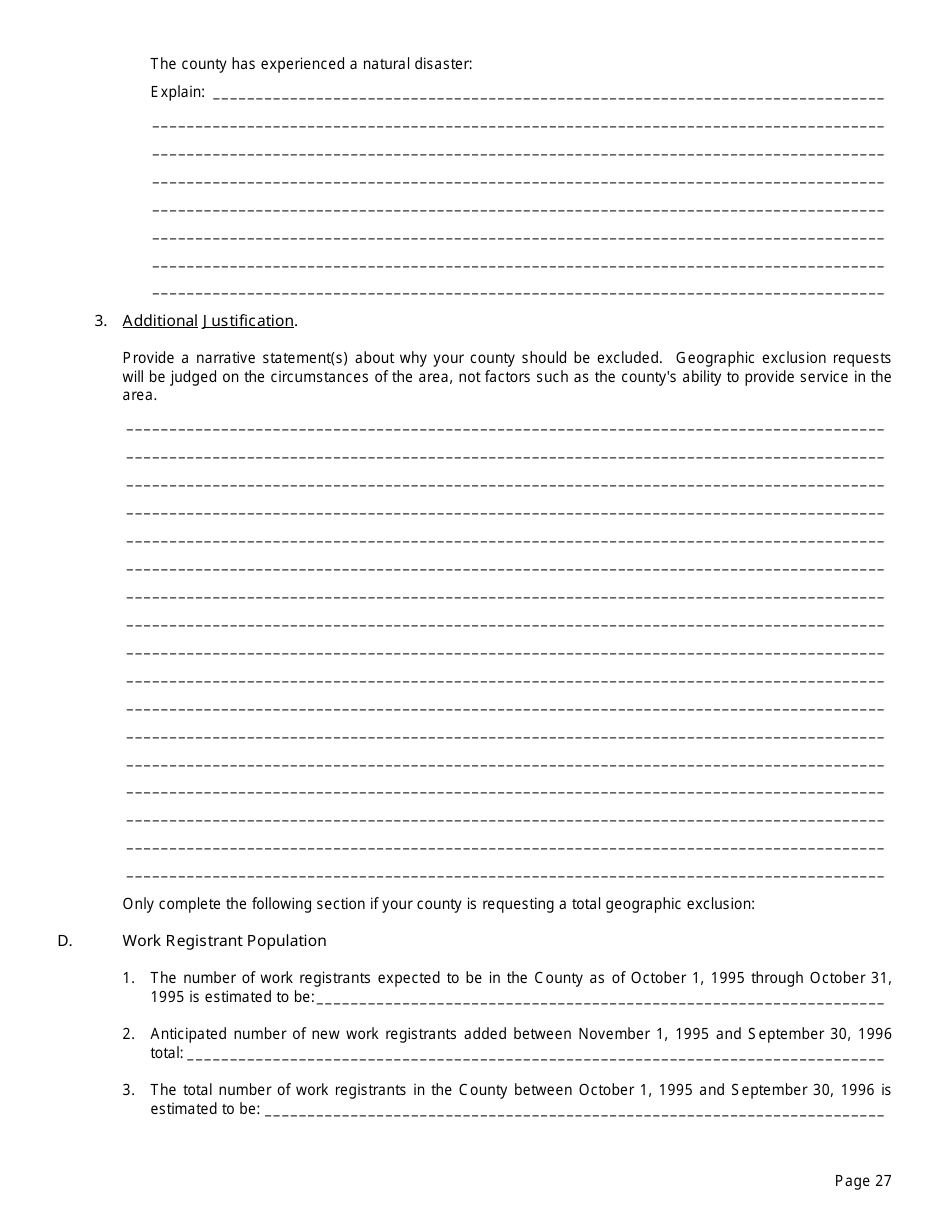 Form EP4 Summary of Fs / Employment and Training Program - California, Page 27