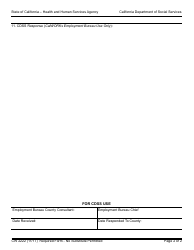 Form CW2222 Calworks Employment Bureau Request for Policy Interpretation - California, Page 2