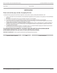 Form CF37 Recertification for CalFresh Benefits - California, Page 11