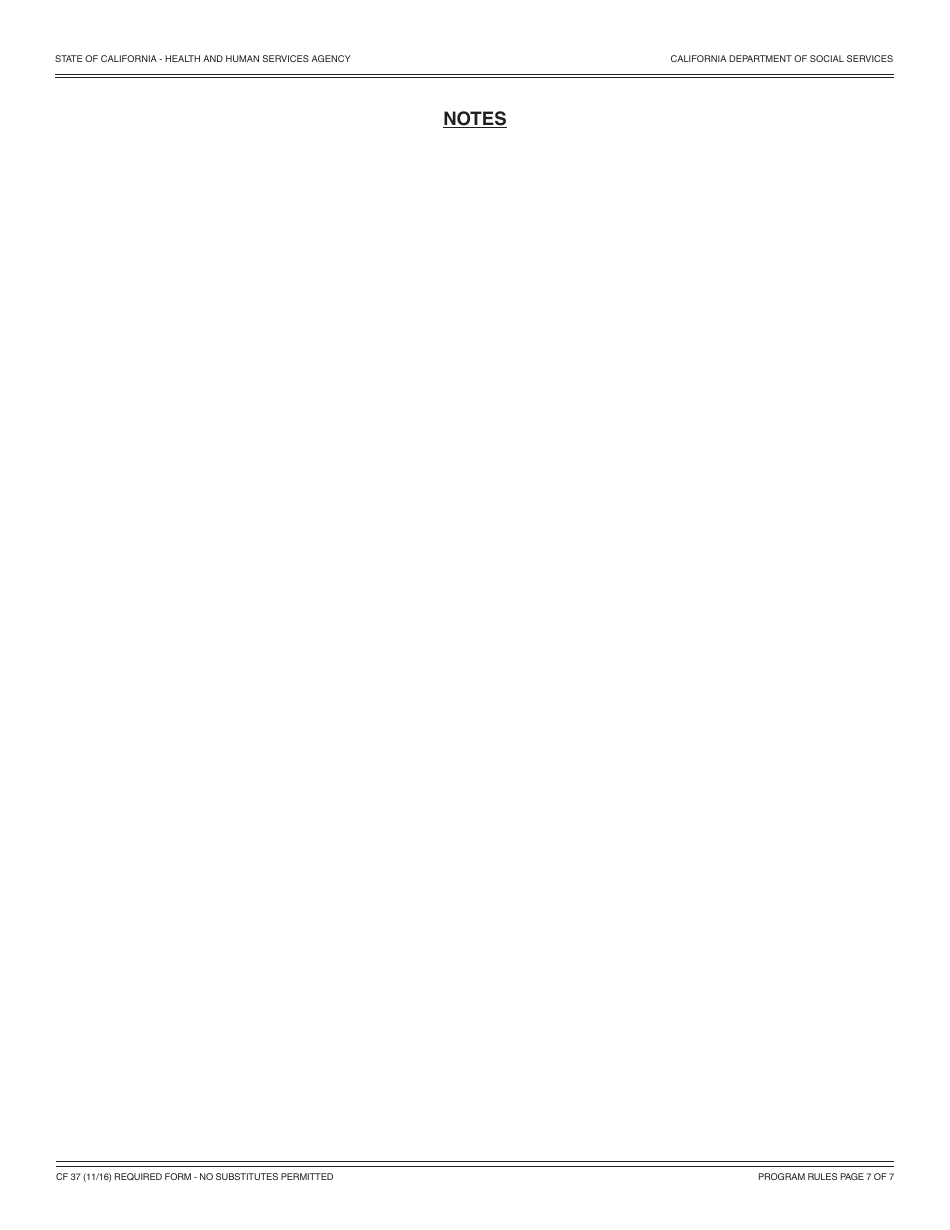 Form CF37 Recertification for CalFresh Benefits - California, Page 7