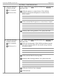 Form SSA-3379-BK Function Report - Child Age 12 to 18th Birthday, Page 4