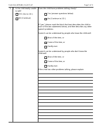 Form SSA-3379-BK Function Report - Child Age 12 to 18th Birthday, Page 5