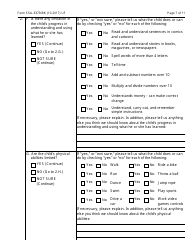 Form SSA-3379-BK Function Report - Child Age 12 to 18th Birthday, Page 7