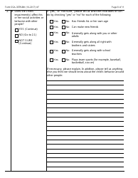 Form SSA-3379-BK Function Report - Child Age 12 to 18th Birthday, Page 8