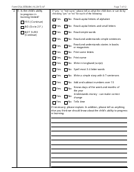 Form SSA-3378-BK Function Report - Child Age 6 to 12th Birthday, Page 7
