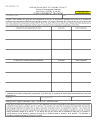 Document preview: Form DDD-1360AFORPF Team Assignment Tracking - Arizona