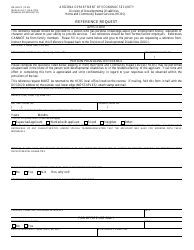 Document preview: Form DD-403-PF Reference Request - Arizona
