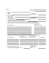 Form CSE-1171A Affidavit of Financial Information - Arizona (English/Spanish), Page 3
