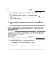 Form CSE-1171A Affidavit of Financial Information - Arizona (English/Spanish), Page 8