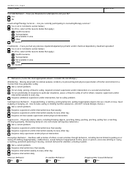 Form AG-095 Arizona Standardized Client Assessment Plan (Ascap) - Arizona, Page 9