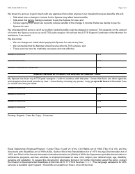 Form DDD-1469A FORFF Spouse Attendant Care Acknowledgment of Understanding - Arizona, Page 2