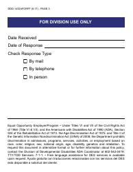 Form DDD-1432AFORFF Critical Service Gap Report (Large Print) - Arizona, Page 3