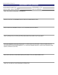Form DDD-1401CFORFF Center Based Employment - Quality Assurance Review - Arizona, Page 2