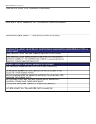 Form DDD-1401CFORFF Center Based Employment - Quality Assurance Review - Arizona, Page 3