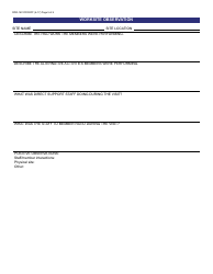Form DDD-1401CFORFF Center Based Employment - Quality Assurance Review - Arizona, Page 5