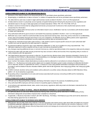 Form J-119 DSA Data Sharing Request/Agreement - Arizona, Page 4