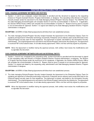 Form J-119 DSA Data Sharing Request/Agreement - Arizona, Page 7