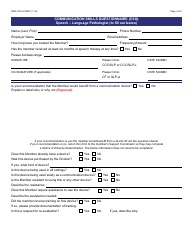 Form DDD-1151A FORFF Augmentative Alternative Communication (Aac) Referral Packet - Arizona, Page 3