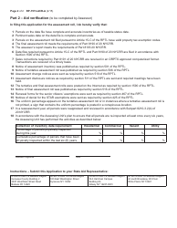 Form RP-1573-ACR-A Application for Review for the Maintenance of a System of Improved Real Property Tax Administration Aid - New York, Page 2