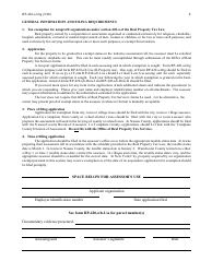 Form RP-420-A-ORG Application for Real Property Tax Exemption for Nonprofit Organizations - Mandatory Class I-Organization Purpose - New York, Page 4