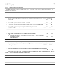 Form RP-420-A/B-ORG Schedule A Application for Real Property Tax Exemption for Nonprofit Organizations - New York, Page 15