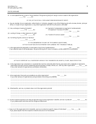 Form RP-420-A/B-ORG Schedule A Application for Real Property Tax Exemption for Nonprofit Organizations - New York, Page 3