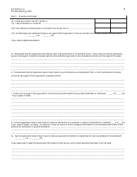 Form RP-420-A/B-ORG Schedule A Application for Real Property Tax Exemption for Nonprofit Organizations - New York, Page 6