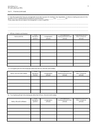 Form RP-420-A/B-ORG Schedule A Application for Real Property Tax Exemption for Nonprofit Organizations - New York, Page 7