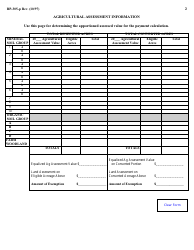 Form RP-305-P Agricultural Assessment - Payment Calculation Worksheet - New York, Page 2