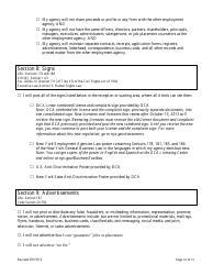 Theatrical Employment Agency Self-certification Form - New York City, Page 10