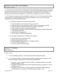 Theatrical Employment Agency Self-certification Form - New York City, Page 9