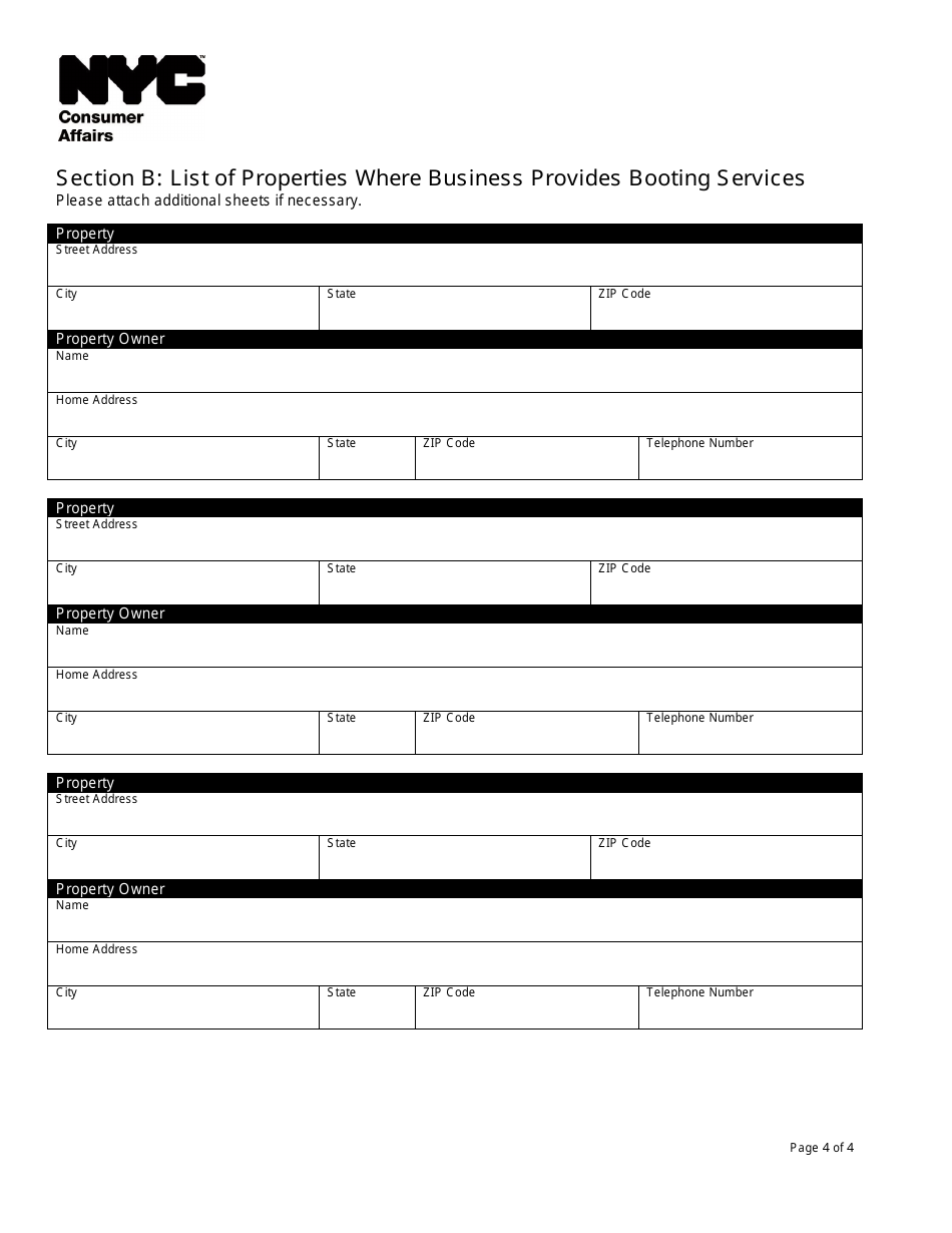 Booting Company Business Information - New York City, Page 4