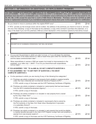 Form REAP-ADD Application for Certificate of Eligibility of Designated Additional or Replacement Premises - New York City, Page 2