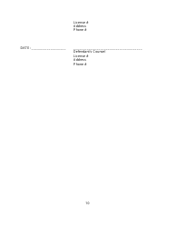 Rule 26(F) Report and Proposed Scheduling Order Form (Patent Cases) - Minnesota, Page 10