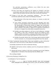 Rule 26(F) Report and Proposed Scheduling Order Form (Patent Cases) - Minnesota, Page 5