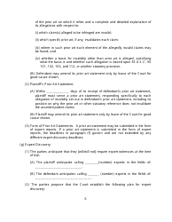 Rule 26(F) Report and Proposed Scheduling Order Form (Patent Cases) - Minnesota, Page 6