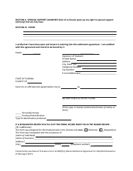 Form 12.902(F)(3) Marital Settlement Agreement for Simplified Dissolution of Marriage - Florida, Page 9